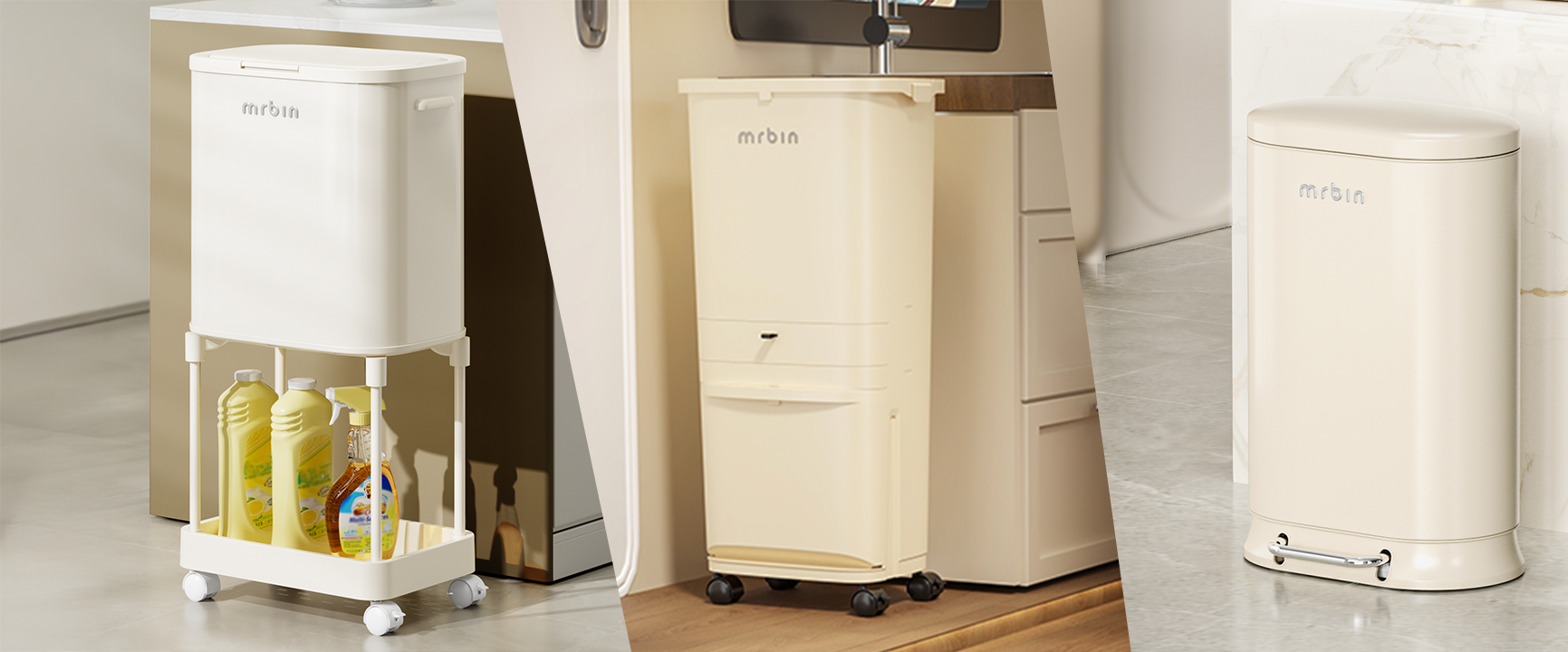 Narrow Kitchen Trash Cans: Top 3 Space-Saving Solutions for Small Kitc ...