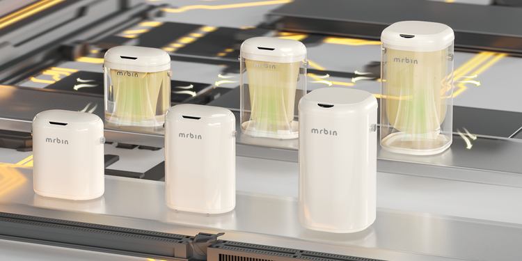 Automatic Adsorption Bag Trash Can