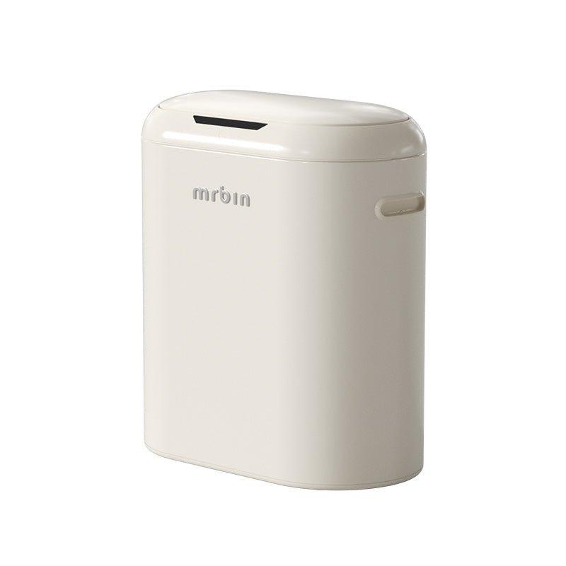 Bathroom Smart Sensor Trash Can with Three Sensory Modes, Low Noise Technology, and Annual Battery Life - mrbin