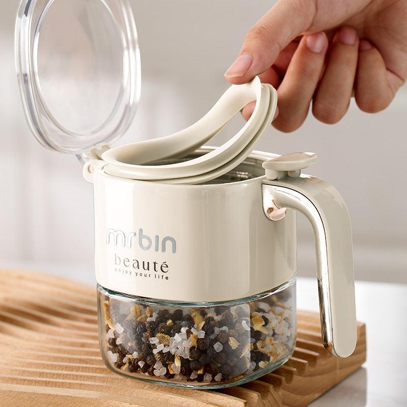 Sealed and Moisture - Resistant Seasoning Box with Single - Hand Operation and Full Dismantle for Easy Cleaning - mrbin