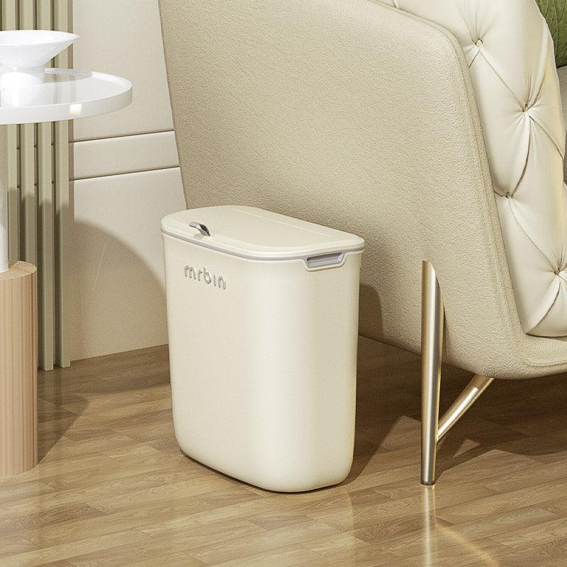 Space - Saving Wall - Mounted Trash Can with Dual Opening and Sealed Anti - Odor Technology - mrbin