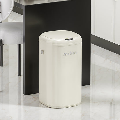 MrBin Luxury Electric Automatic Adsorption Trash Can - Touchless, Silent Operation for Home and Kitchen with Stylish Design