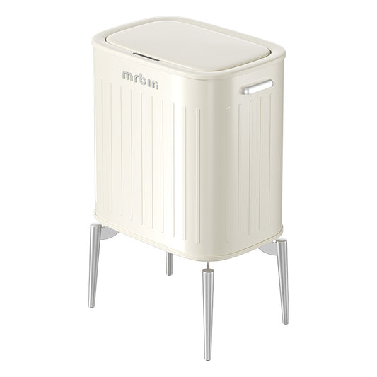 Dual Trash Can for Kitchen with le