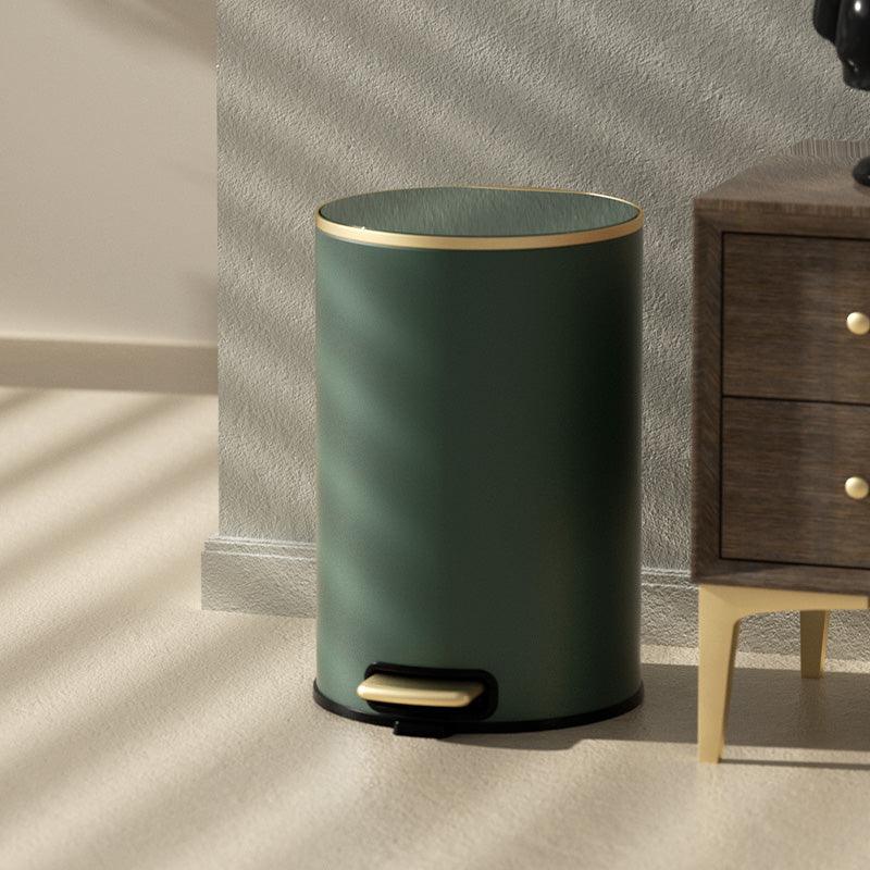 Refined Luxury Trash Can with Silent Closure and Dual Bin System - mrbin