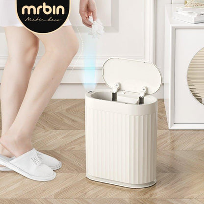 Advanced Motion Sensor Trash Can with IPX5 Waterproof Rating and Sealed Odor Protection - mrbin