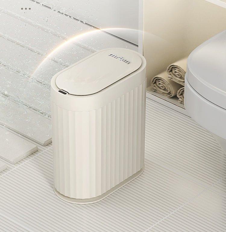 Advanced Motion Sensor Trash Can with IPX5 Waterproof Rating and Sealed Odor Protection - mrbin