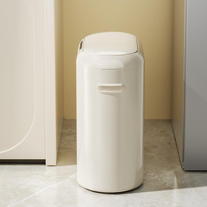 Bathroom Smart Sensor Trash Can with Three Sensory Modes, Low Noise Technology, and Annual Battery Life - mrbin