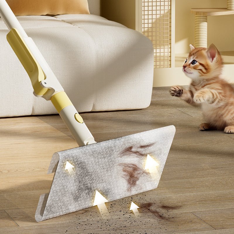 Cream - Style Disposable Dust Mop with One - Swipe Clean and Powerful Absorption - mrbin