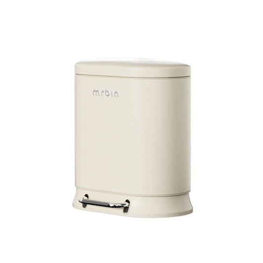 Elegant Cream - Toned Kitchen Trash Can with Large Capacity and Double Bin System - mrbin