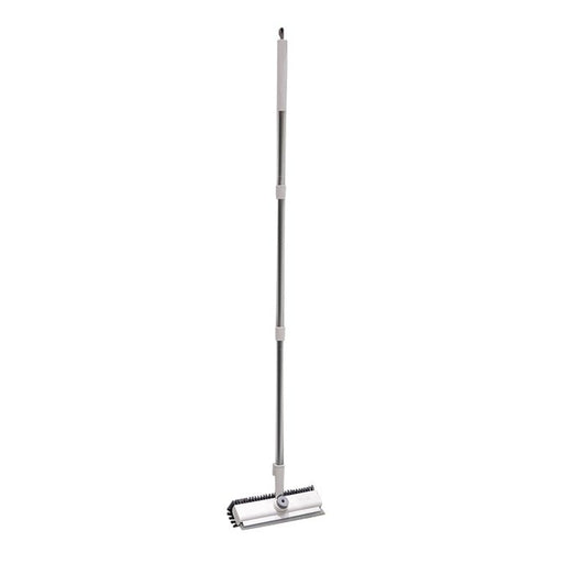 Floor Cleaning Brush with Long Handle for High Reach and Double - Sided Stiff Bristles - mrbin