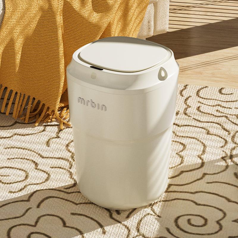 Innovative Coffee Cup - Inspired Motion Sensor Trash Can with Advanced Features - mrbin