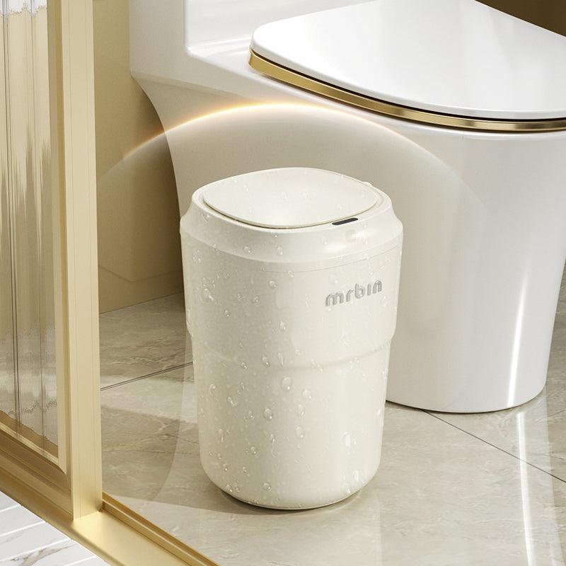 Innovative Coffee Cup - Inspired Motion Sensor Trash Can with Advanced Features - mrbin