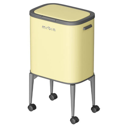 Kitchen Tall Bin with Wheels, Large Capacity, and High Foot Design - mrbin