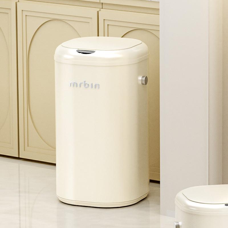 Mr. Bin Luxury Electric Trash Can - Touchless, Silent Operation for Home and Kitchen with Stylish Design - mrbin