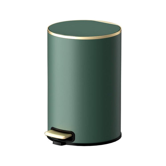 Refined Luxury Small Trash Can with Silent Closure and Dual Bin System - mrbin