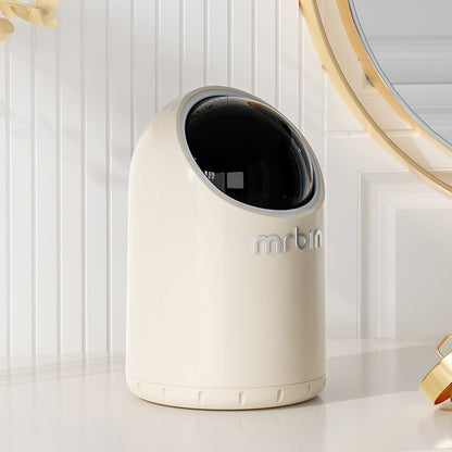 Smart Sensor Small Trash Can for Home with Push Lid Opening and Mini Size - mrbin