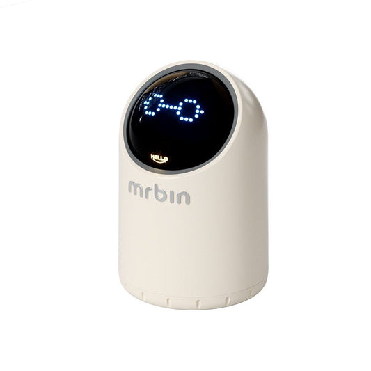 Smart Sensor Small Trash Can for Home with Push Lid Opening and Mini Size - mrbin