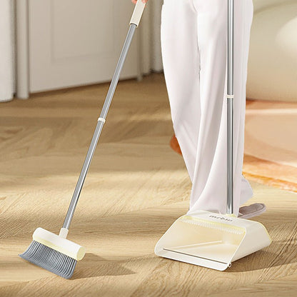 Telescopic Comb - Tooth Broom Set for Easy Storage and Multi - Purpose Use - mrbin