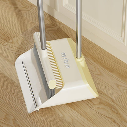 Telescopic Comb - Tooth Broom Set for Easy Storage and Multi - Purpose Use - mrbin