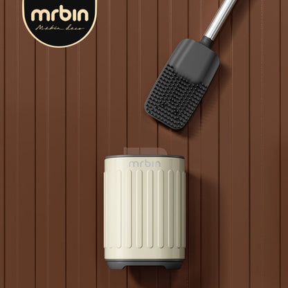 Toilet Brush with Extended Handle for Deep Cleaning and Easy Storage - mrbin