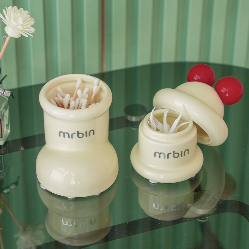 Toothpick and Dental Floss Holder with High Aesthetics and Creative Boot Shape - mrbin