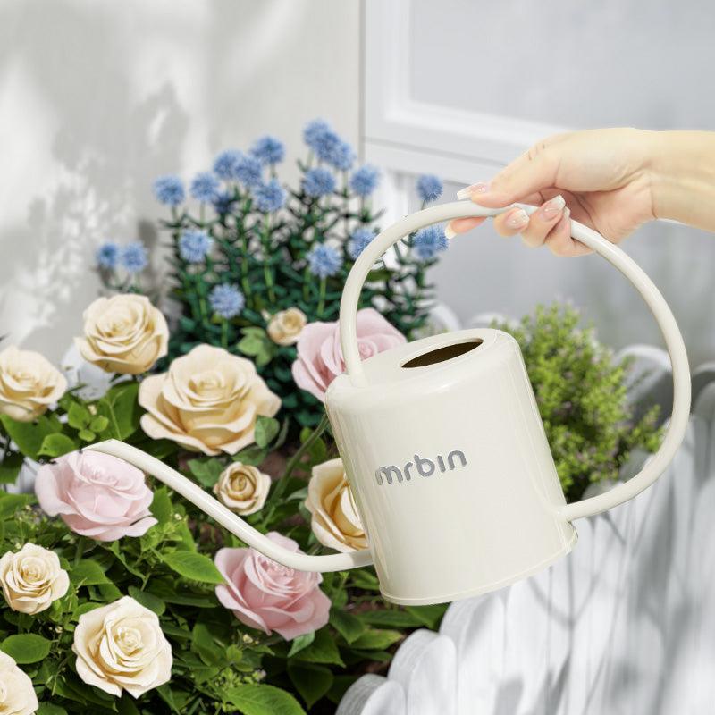 Watering Can with Long Spout and Curved Handle - mrbin